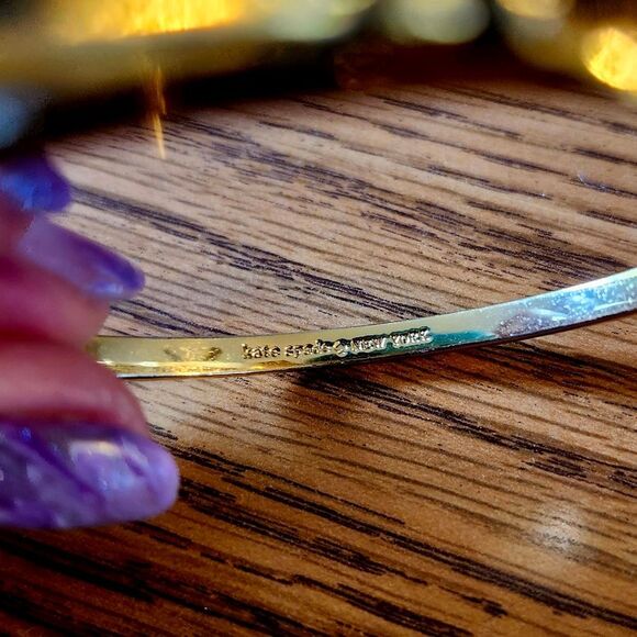 KATE SPADE Gold Bow Bracelet - Picture 5 of 8